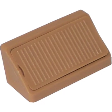 Összekötő szögletvas műanyag dupla 42mm bükk