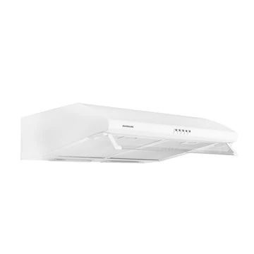 SILVERLINE 1201 LYKIA szabadonálló páraelszívó, fehér/üveg, 2motor, 60cm