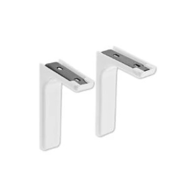 Konzol takarósapkával 78x115x26mm fehér
