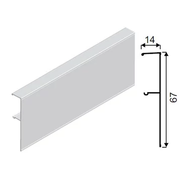 SEVROLL 039790 takaró profil Galaxy 3m