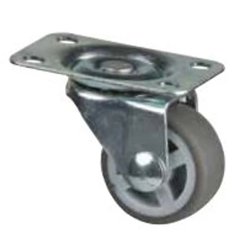 STRONG Kerék 30 mm szürke, forgó, puha futófelület