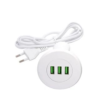 Strong USB töltő, 3x töltő kimenet fehér