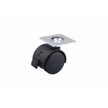 STRONG fotelgörgő 40 mm fékes fekete