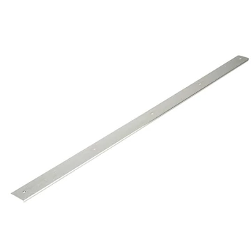 Munkalap végzáró 38 mm inox 900 mm Jobb