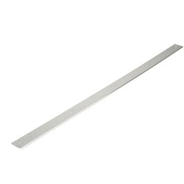 Munkalap végzáró 38 mm inox 900 mm Bal