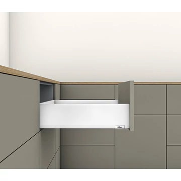 BLUM Merivobox komplett fiókszett K káva 500 mm, 40 kg, fehér