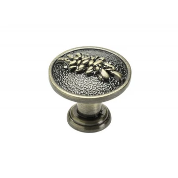 Bútorgomb fém, ARDEA antik bronz