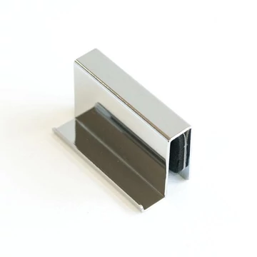 Fogantyú HIFI üvegajtóhoz Króm
