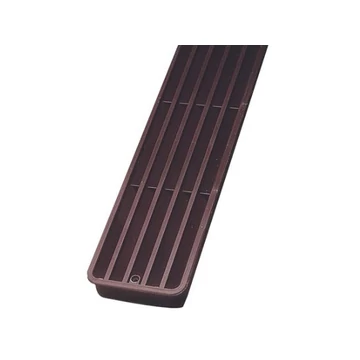 Kétoldali szellőzőrács barna 300x70mm