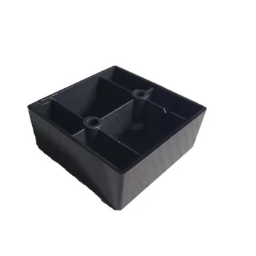 Műanyag bútorláb 60x60x25 fekete