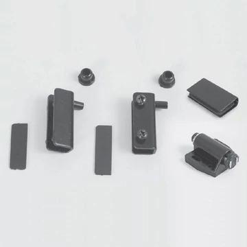 Hifi pánt üvegajtóhoz fogantyúval és kilökő mágnes