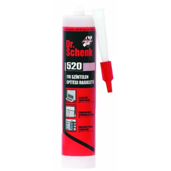 Dr. Shenk Fix színtelen Építési ragasztó 300 ml