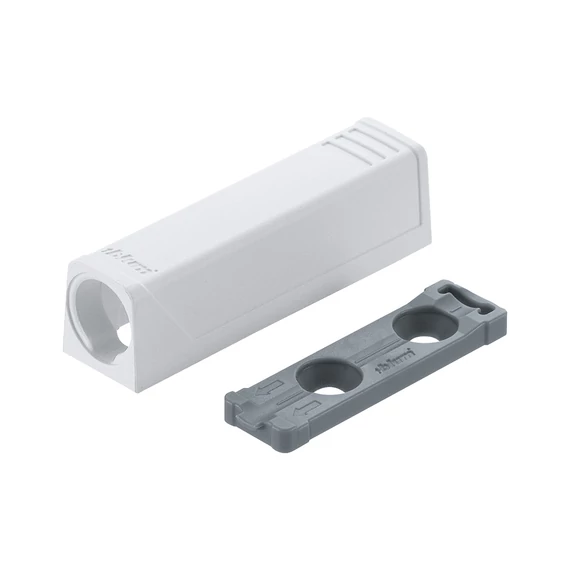 Blum 956.1201 Tip-on adapter rövid Selyemfehér