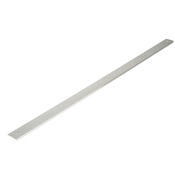 Munkalap végzáró 38 mm inox 900 mm Jobb