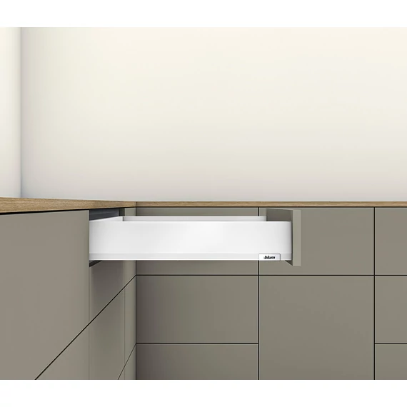 BLUM Merivobox komplett fiókszett M káva 500 mm, 40 kg, fehér