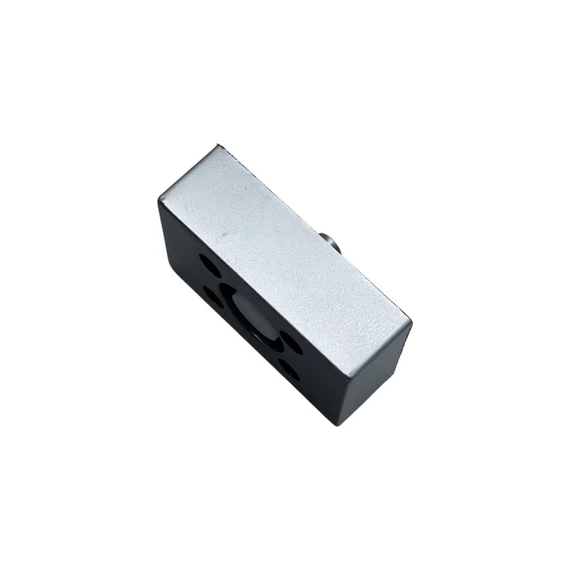 Bútorláb műanyag ezüst 97x32 mm