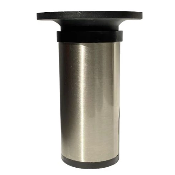 Bútorláb  50x120mm Nikkel (henger alakú)