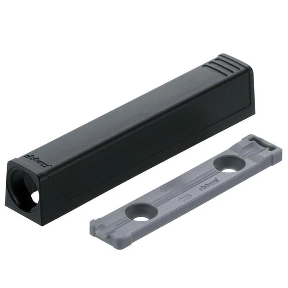 Blum 956A1201 Tip-on egyenes adapter hosszú terrafekete