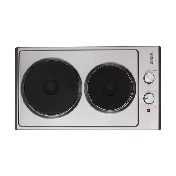 EVIDO DOMINO-E 32X elektromos főzőlap 30cm inox