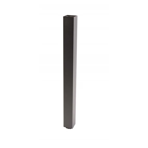 Asztalláb szögletes 60x60x710 mm fekete