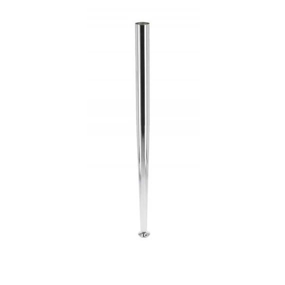 Asztalláb  X-LINE, állítható láb dönthető 40 x 710 mm króm