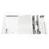 Kép 1/4 - SLIM fémfiókoldal DF-C H=203mm 450mm fehér