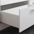 Kép 2/4 - SLIM fémfiókoldal DF-C H=203mm 450mm fehér