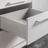 Kép 2/4 - SLIM fémfiókoldal DF-B H=171mm 500mm fehér